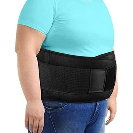 Soporte de espalda para dolor de espalda baja, cinturón de apoyo lumbar para mujeres y hombres, alivio del dolor de espalda, alivio del dolor de...   