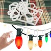 Christmas Light Clips, All Purpose Outdoor Gutter Hook Weatherproof Shingle