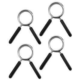 SCJJZ 4 Stück Hantelverschlüsse Hantel Verschluss,federverschlüsse,25mm Langhantel Klemmen Kragen Clips Verriegelung Schnellverschlus, für Workout Gewichtheben