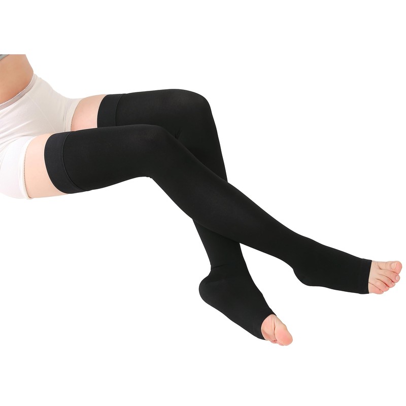 TOFLY® Thigh High Compression Stockings for Women & Men (Pair),