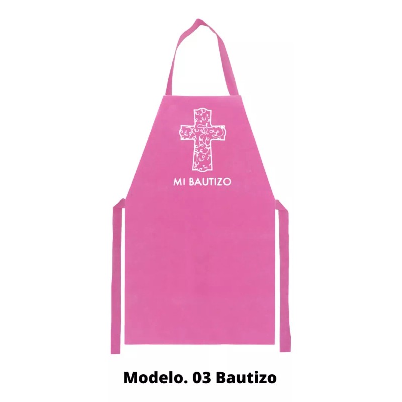 Texben Paquete De 50 Mandiles Bautizo