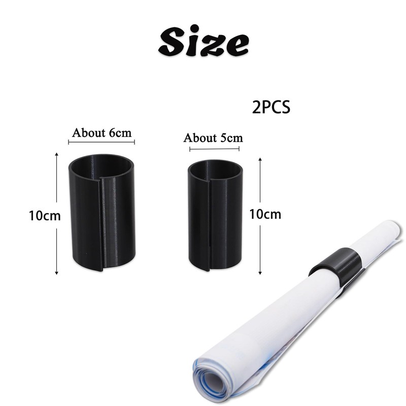 HOZOE Diamond Painting Canvas Roll Holder,Fixed Scroll Anti-Roll Bracket,Diamond Scroll