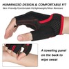 MOREOK Cycling Gloves Bike Gloves for Men/Women-[Breathable Anti-Slip 5MM Gel