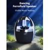 Dancing Ferrofluid Speaker, Bluetooth5.3 Cordless Speaker, Magnetic Fluid Speaker with