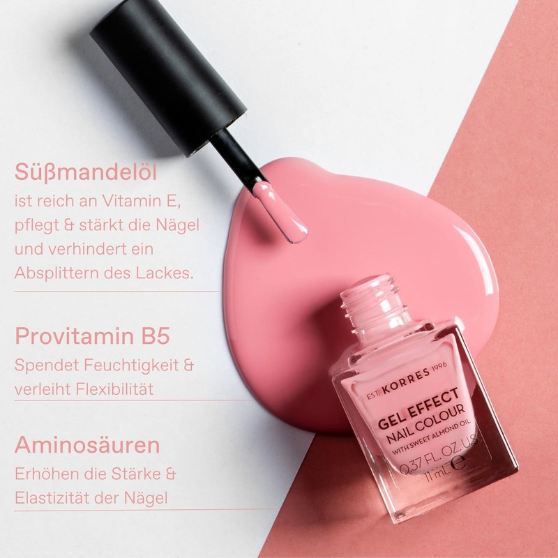 KORRES Sweet Almond Nail Colour 53 Royal Red