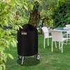 JIESUO 57CM BBQ Cover for Weber Charcoal Kettle, Premium BBQ