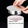 Semetall 6 Inch Metal Tee Cap - Round Dryer Vent
