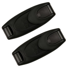 Pack of 2 Car Seat Belt Clip, Seat Belt Adjuster & Belt Stopper, Car Belt Clip, Universal Belt Holder, Car Seat Belt Adjuster for Adults and Children