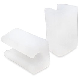 U-Shaped Plastic Chair Foot Anti-Slip and Scratch-Resistant Opening Pad Floor Glides Tubing Caps Cover(30pcs,White Applicable Round Tube:8mm-12mm)