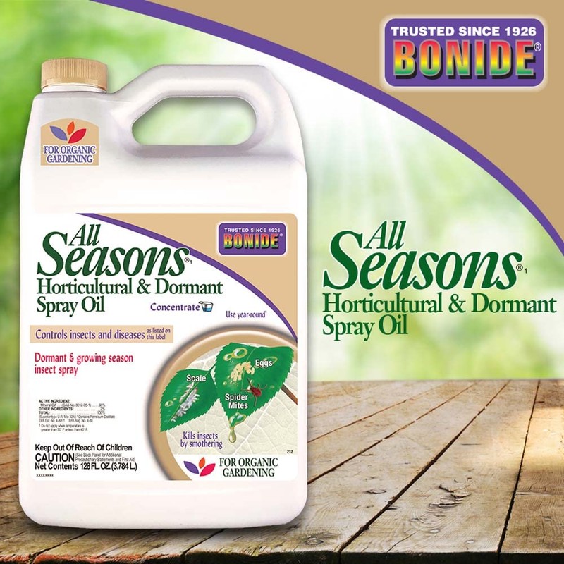 Bonide All Seasons Horticultural & Dormant Spray Oil, 128 oz