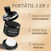 Polvo De Maquillaje De Fibra Capilar Cubre Raíz Cabello 2pzs