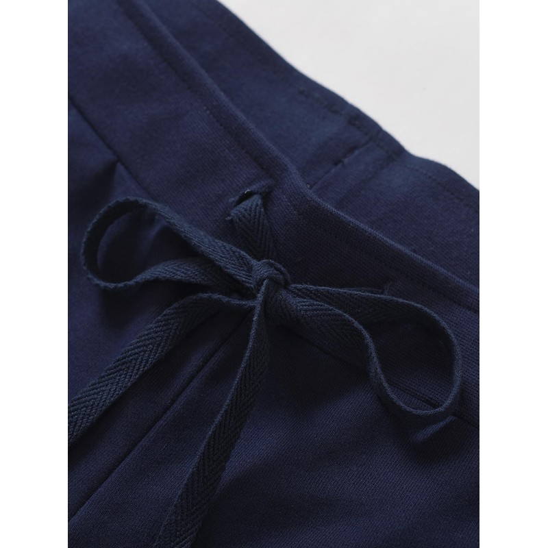 Weintee - Pantalones deportivos pequeños para mujer con bolsillos, marino,