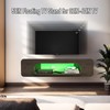 TuckTect Floating TV Stand with LED Lights, 58'' Wall Mounted