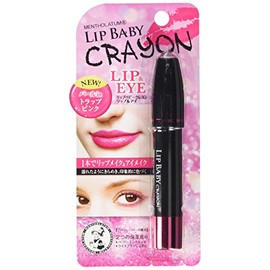 Mentholatum rippubebi-kureyon Lip & Eye Strap, Pink G