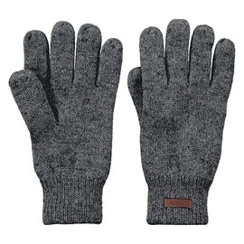 Barts Men's Haakon Gloves (Haakon Glove) - Grey (Charcoal 0021) Plain, size: s-m