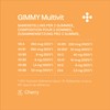 GIMMY Multivitamin Gummies - Supplement with Vitamin B12, vit A,