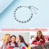PDTU Gifts for Granddaughter Sweet Cubic Zirconia Adjustable Inspirational Bracelet