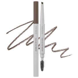 Rom& Hanall Flat Eyebrow Auto Pencil 0.17g, C2 Gray Stoff, 1 pc / 롬앤 한올 플랫 아이브로우 오토펜슬 0.17g, C2그레이스토프, 1개