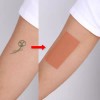 흉터커버테이프 문신지우기 타투가리개 5cm 진한색 Scar Cover Tape Tattoo Removal