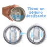 Universo en Linea Tapa Skinny 30oz Vaso Termo Seguro Deslizante