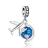 Charmed Craft Travel Around The World Charm Aircraft and Globe
