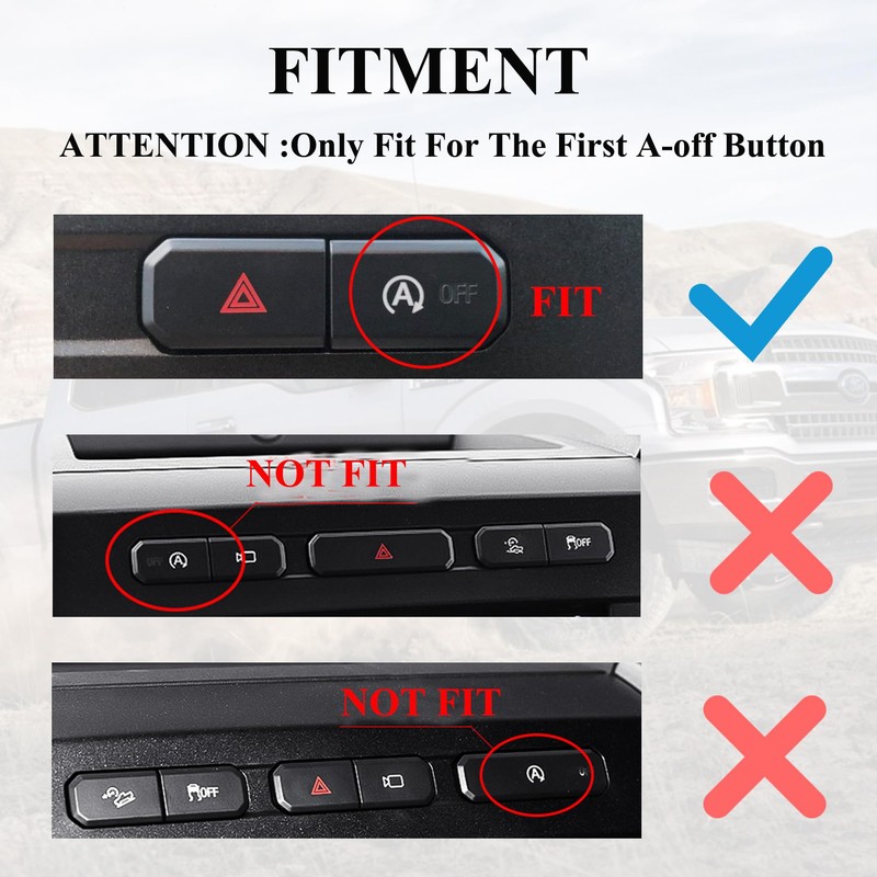 Tectary Auto Start Stop Eliminator Compatible for Ford F150 Accessories