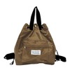 Zip Corporation 85739 Backpack & Drawstring Pouch, 2-Way, Simple, Stylish,