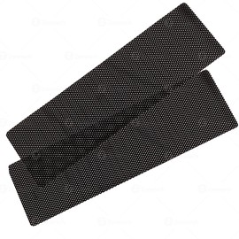 ZONETECH Cling Glare Reducer Sun Shade Side Window Car Curtains UV Rays Visor Protection,Universal Fit Protects from Sun-Rays - for All Year Round Use. Perfect for Road Trips 2-Pack