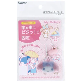 SKATER STMGU1-A Magnetic Strap Secure Umbrella to Your Car, Umbrella Strap, My Melody Sanrio