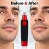 3-in-1 Grooming Trimmer for Men – Battery Powered Nose, Ear