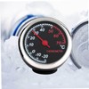 ULTECHNOVO 2pcs Automobile Mechanical Clock Thermometer Hygrometer Easy to Install