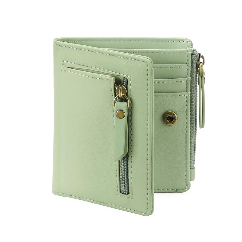 GOIACII Women's Small and Short Format Wallet with RFID Blocking,