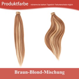 JJstar 70 cm Long Straight Ponytail Braid Hairpiece, Synthetic Hair Extension for Women and Girls