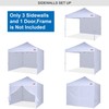 MASTERCANOPY Pop-up Canopy Sidewall Kit, 3 Sidewalls & 1 Doorwall