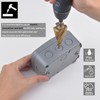 Outdoor Junction Box, Nineleaf IP66 3 Set Weatherproof Electrical Boxes