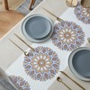 Taoluwin Rectangle Tablecloth, PVC Table Cover, Waterproof & Oilproof Table