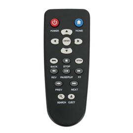 New Replaced Remote Compatible with Western Digital Live HD TV Streaming Media Player Plus Hub WD 1st 2nd 3rd Gen WDTV001RNN WDTV003RNN WDBACC0010HBK WDBNLC0020HBK WDBNLC0010HBK WDBMCE0010HBK