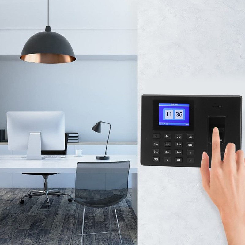 Time Clock Fingerprint Attendance Machine Intelligent Biometric Fingerprint Time Attendance