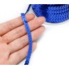 FQTANJU Royal Blue 6mm Crafts Round Flat Sequin Strip Trim