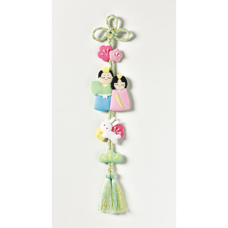 Takagi Fiber Panami HM-30 Hinamatsuri Craft Kit, Hina Decoration, Wakaba