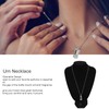 Ashes Necklace Perfume Pendant Pet Cremation Jewelry Titanium Steel Tower