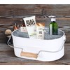 Light & Pro Farmhouse Rustic Silverware Utensil Carry All Caddy-