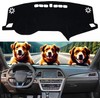 IIKSDII Dashboard Cover Mat for Hyun-dai Sonata 2015-2019 Accessories Dash