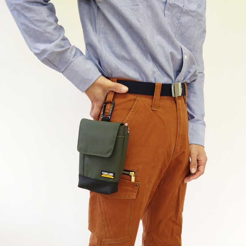 Bohken Club Pouch, Tough Label, green