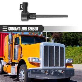 X AUTOHAUX Engine Coolant Level Sensor, Engine Cooling, for Kenworth T660 2008-2017, ABS, N9267001 RP31640002, Black