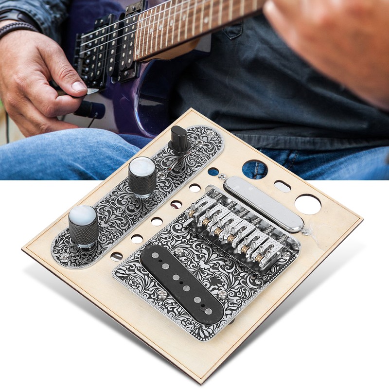 Bridge Neck Pickup Set Electric Guitar Accessory Alnico 5 Magnets