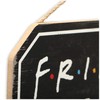 Friends Welcome Hanging Wood Wall Decor - Featuring the Logo