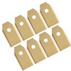 45pcs Robot Mower Blades Replacement Golden Stainless Steel Garden Mowing