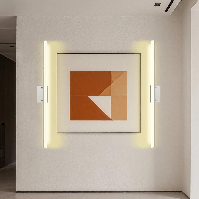 SOGOTING 48in LED Vanity Light, Dimmable 46W 3000K-5000K 5CCT Modern