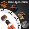 AUPREX 32 Pcs Abrasive Flap Wheel Sander Set, 60/80 Grits